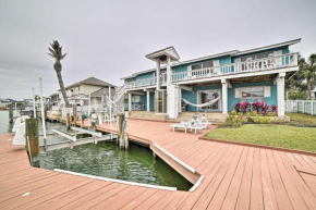 Charming Rockport Abode with Private Boat Dock